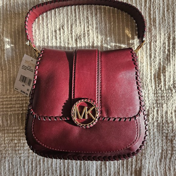 Michael Kors Bags Michael Kors Lillie Messenger Bag Burgandy Medium